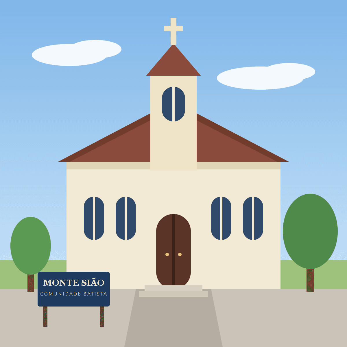 Fachada da igreja